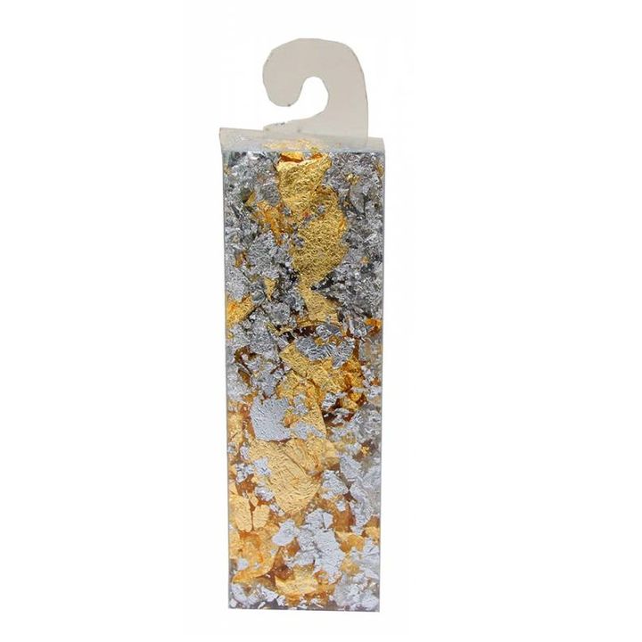 Rosa Metallic-Flocken 1 g | verschiedene Mixe | zlaté a strieborné