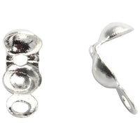 Metall-Endkappen für Schmuck, 20 Stk. | verschiedene Farben — Bild 1