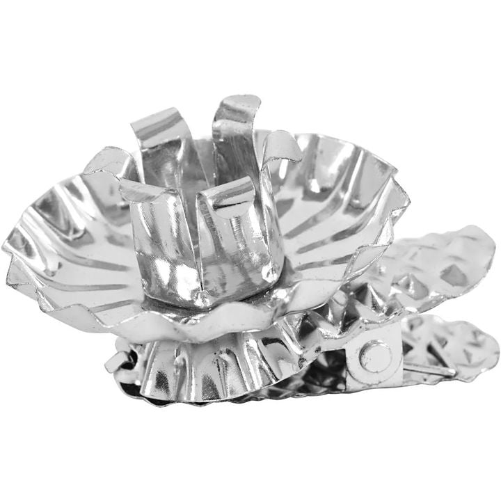 Metall-Kerzenständer-Set | Silber — Bild 8