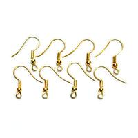 Metall-Ohrhaken – Goldfarben — Bild 2