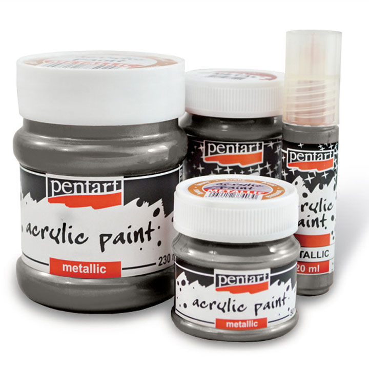 Metallic Acrylfarbe - 20 ml | verschiedene Farben — Bild 6