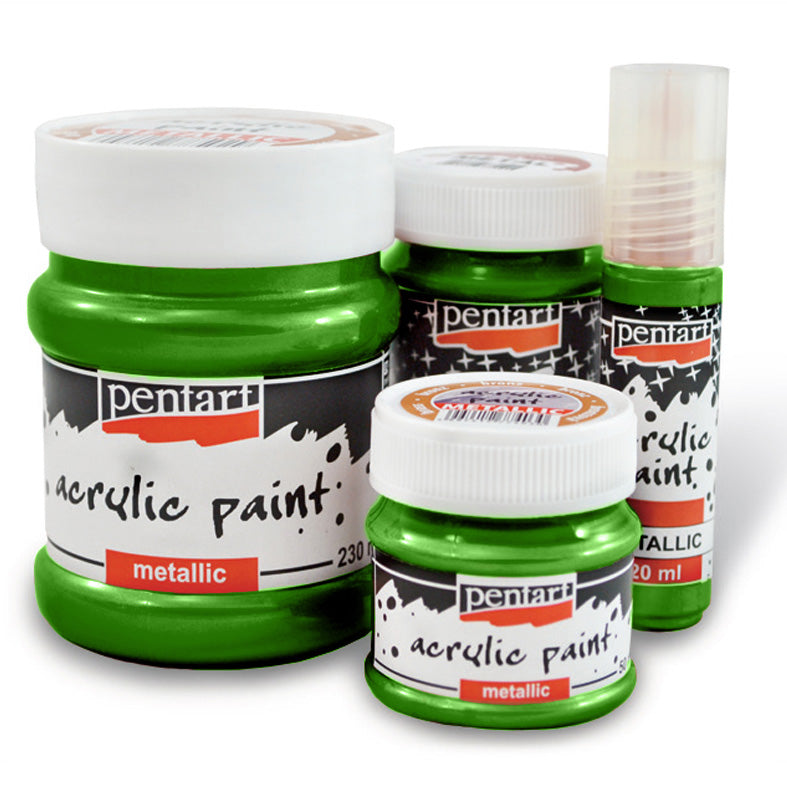 Metallic Acrylfarbe - 20 ml | verschiedene Farben — Bild 7