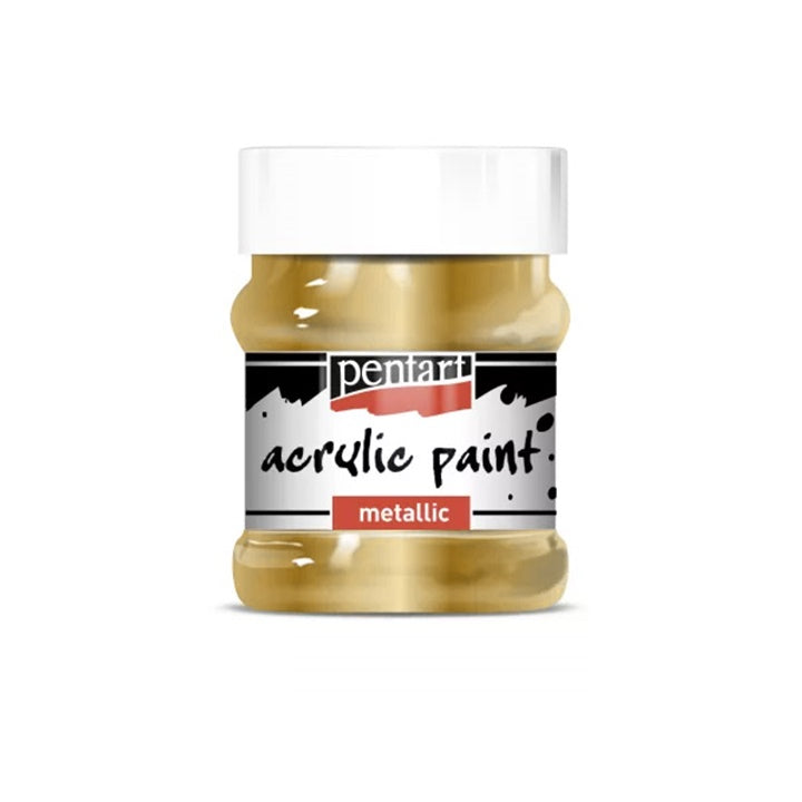 Metallic Acrylfarbe - 230 ml | verschiedene Farben — Bild 2