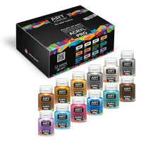 Metallic-Acrylfarben-Set ACRYL PRO Composite 12x20 ml — Bild 2
