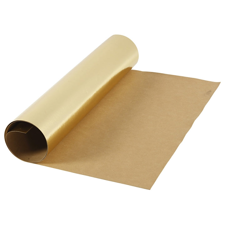Metallic Kunstleder-Papier – Gold