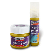 Metallic Textilfarbe - 20 ml | verschiedene Farben — Bild 3