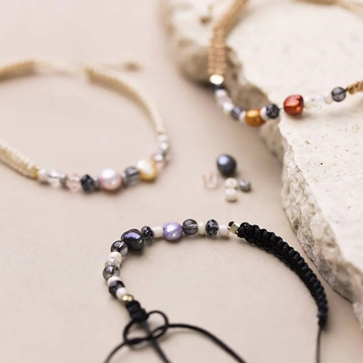 Mini-Armband-Bausatz mit Perlen und Verschlüssen — Bild 1
