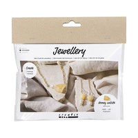 Mini Creative Jewelry Making Set - Calcit Halskette und Ohrringe — Bild 7