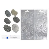 Mini Creative Rock Dekorationsset - Blau — Bild 10