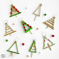 Mini-Holzstäbchen 6,5 x 1 cm / 100 Stück — Bild 3