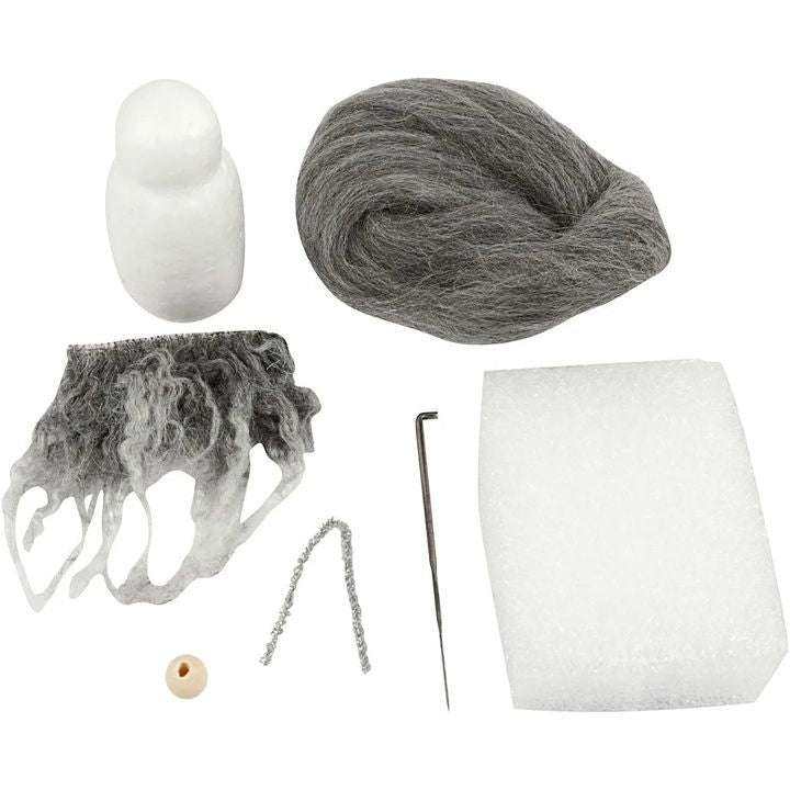 Mini-Kreativ-Filzset | Elfengrau — Bild 6