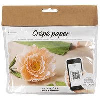 Mini-Kreativ-Set | Krepppapier Pfingstrose — Bild 4