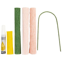 Mini-Kreativ-Set | Krepppapier Pfingstrose — Bild 5