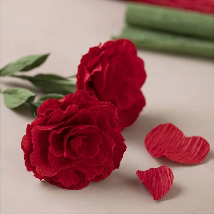 Mini-Kreativ-Set | Krepppapier-Rosen — Bild 6