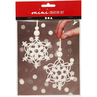 Mini-Kreativ-Set Makramee-Schneeflocken — Bild 7