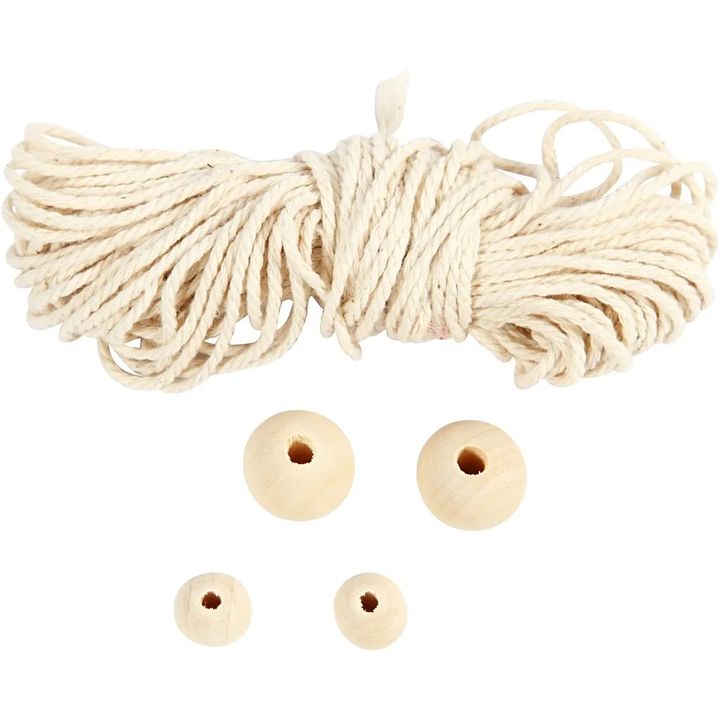 Mini-Kreativ-Set Makramee-Schneeflocken — Bild 10