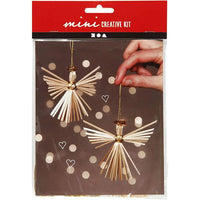 Mini-Kreativset mit Stroh-Engeln — Bild 7