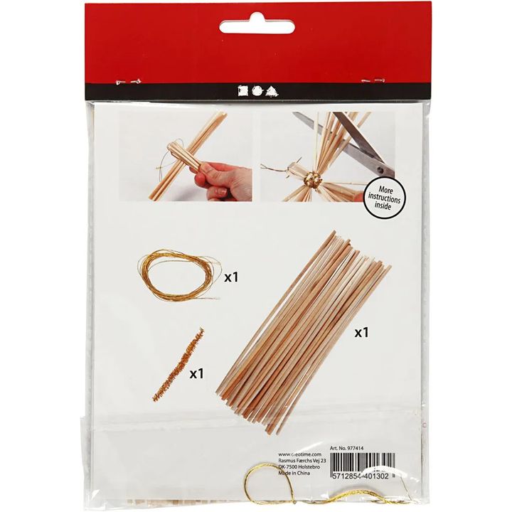 Mini-Kreativset mit Stroh-Engeln — Bild 9