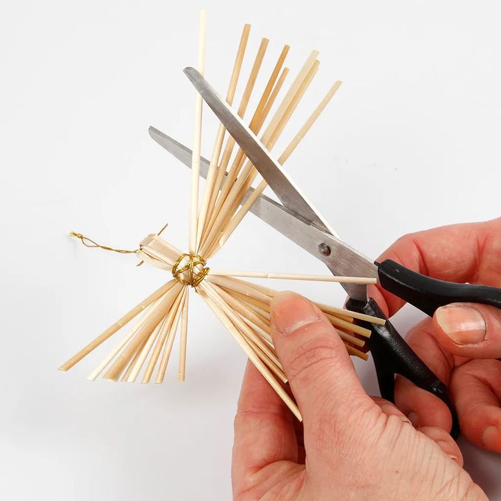 Mini-Kreativset mit Stroh-Engeln — Bild 1