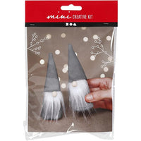Mini Kreativset Weihnachtswichtel grau — Bild 5