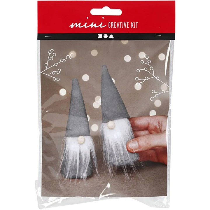 Mini Kreativset Weihnachtswichtel grau — Bild 5
