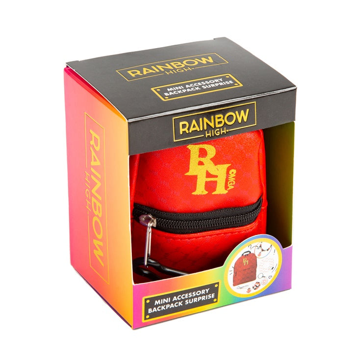 Mini-Rucksack mit Zubehör RAINBOW HIGH rot — Bild 4