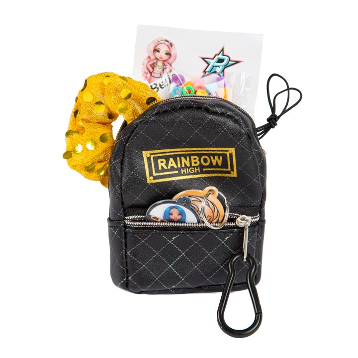 Mini-Rucksack mit Zubehör RAINBOW HIGH schwarz — Bild 5