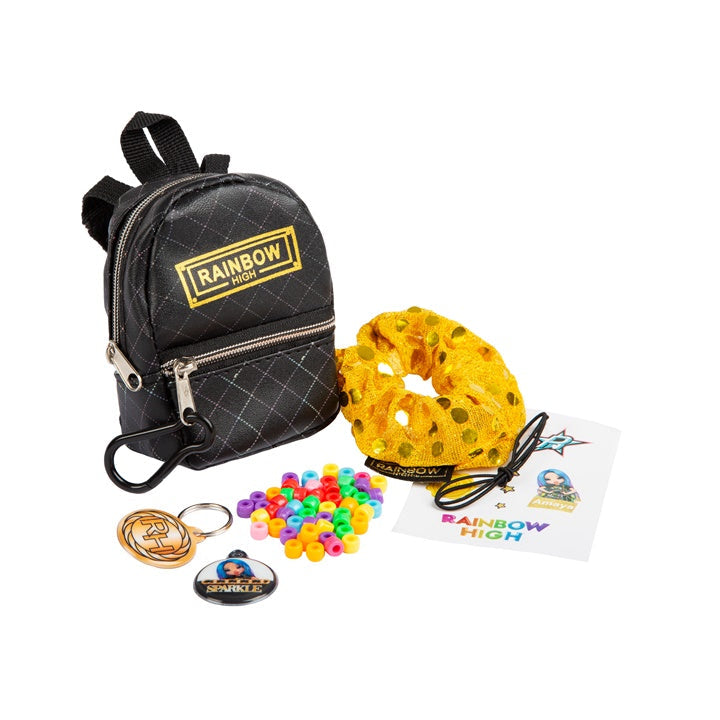 Mini-Rucksack mit Zubehör RAINBOW HIGH schwarz — Bild 6