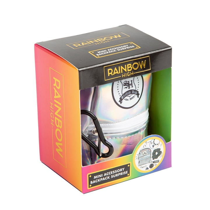 Mini-Rucksack mit Zubehör RAINBOW HIGH silber — Bild 4