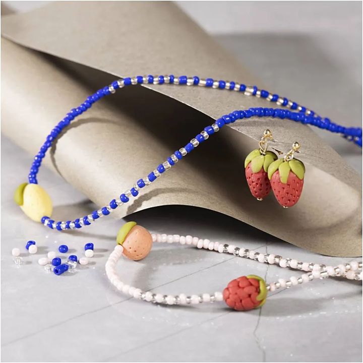 Mini-Schmuckset - Halskette und Ohrringe — Bild 1