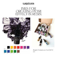 Mini-Set PETRI INKS KAMENSKAYA für Harz 13 x 5 ml — Bild 8