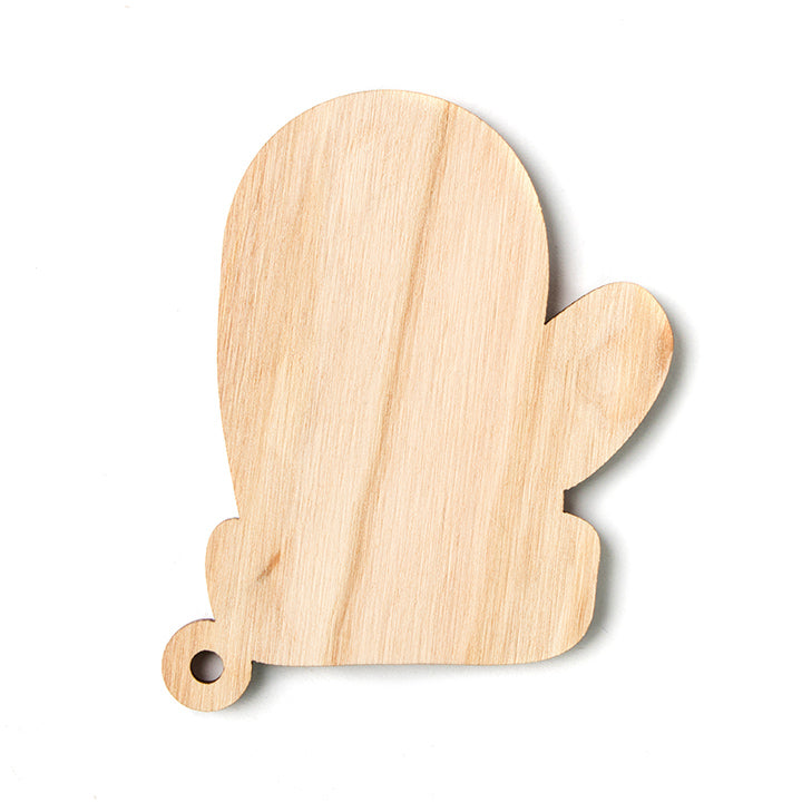 Mitten-Ornamente aus Holz für Weihnachten | verschiedene Abmessungen — Bild 1
