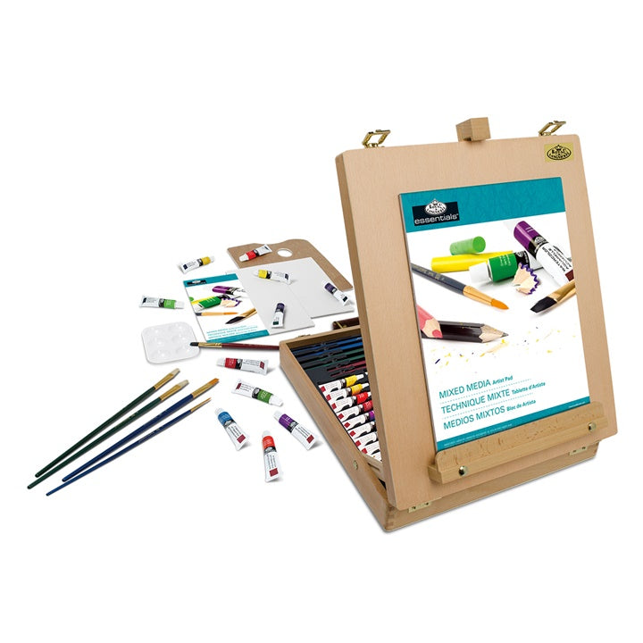 Mixed Media Art Set im Holzkoffer, 48 Teile — Bild 5