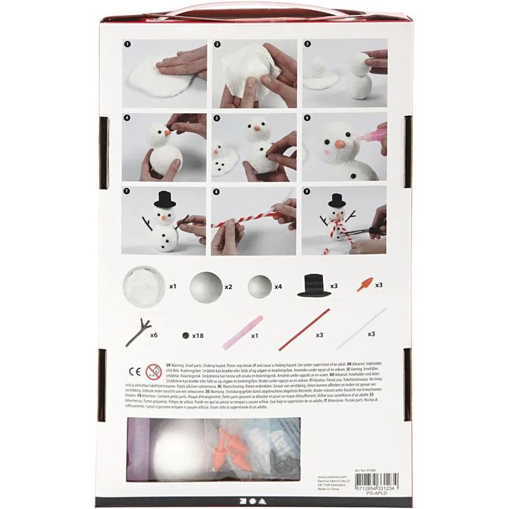 Modellierset zum Schneemannbauen — Bild 11