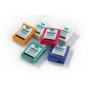Cernit TRANSLUCENT Modelliermasse 56g | verschiedene Farben | smaragdová