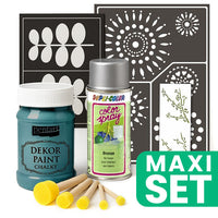 Möbelrenovierungsset mit silberner Sprühfarbe - Poison Green — Bild 2