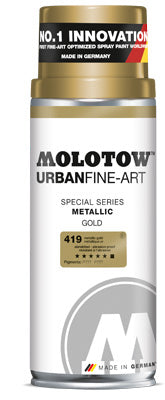 MOLOTOW™ UFA Metallic 400ml Sprühfarbe | verschiedene Farben — Bild 1