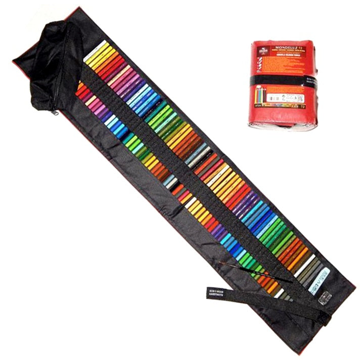Mondeluz 72 Aquarellstifte im Roll-Up-Etui — Bild 2