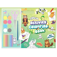 MOXY Activity- und Malbuch-Set mit Farben, Stiften und Aufklebern — Bild 1