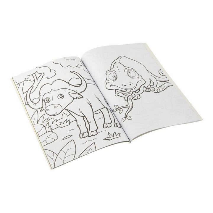 MOXY Dschungel Malbuch &amp; Activity Buch A4 64 Seiten — Bild 7