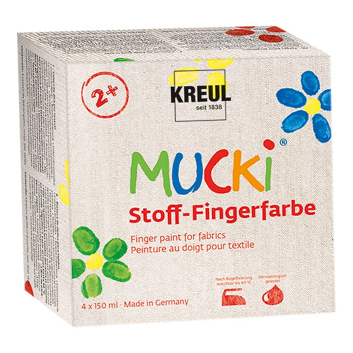 MUCKI Finger-Textilfarben — Bild 1