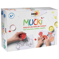 MUCKI Fingerfarben-Set für Kinder von KREUL — Bild 1