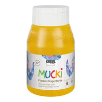 MUCKI Glanz-Fingerfarben für Kinder 500 ml – Gold treasure