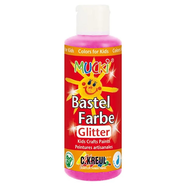 MUCKI Glitzerfarben für Kinder 80 ml | verschiedene Farbtöne — Bild 1