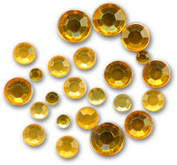 Dekorative Acryl-Edelsteine – zlaté