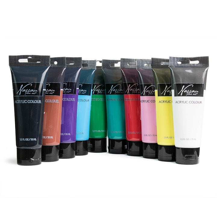 Nassau Fine Art Acrylfarbe in der Tube 75 ml | verschiedene Farbtöne — Bild 1