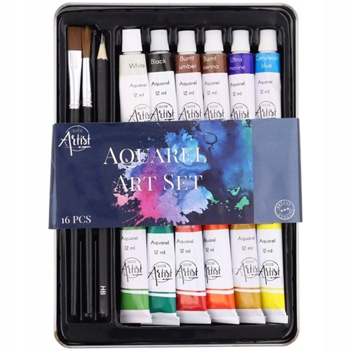 Nassau Fine Art Aquarellfarben-Set - 16-teilig — Bild 1