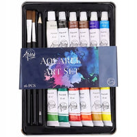 Nassau Fine Art Aquarellfarben-Set - 16-teilig — Bild 2