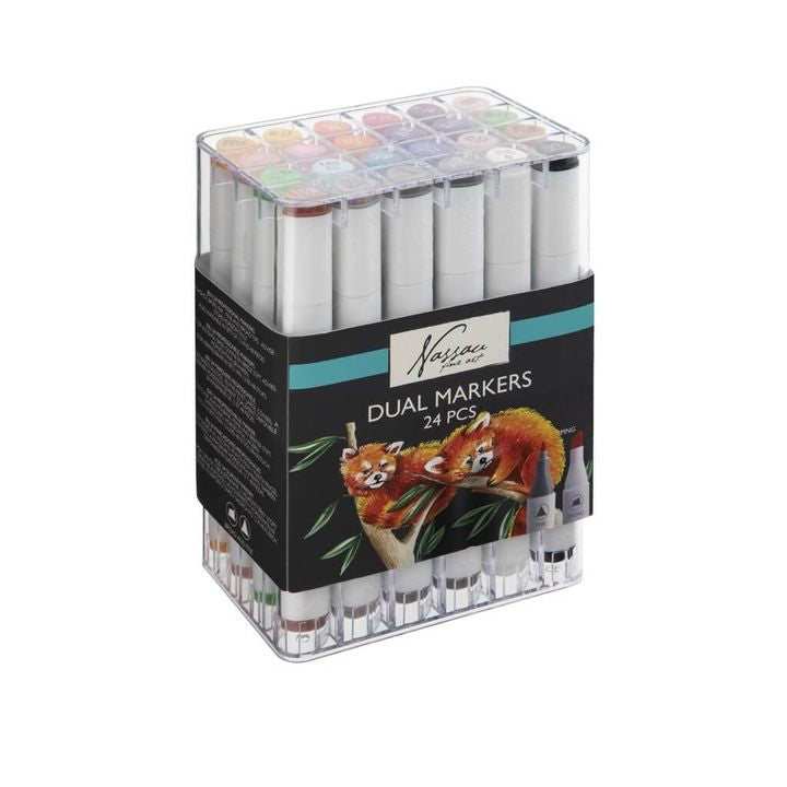 Nassau Fine Art Dual-Tip Marker Satz von 24 — Bild 5