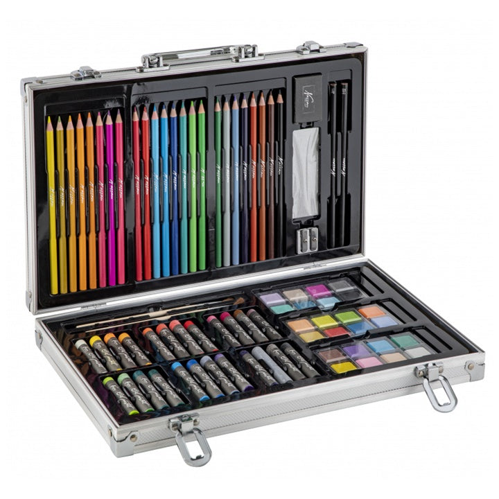 Nassau Fine Art Künstlerset im Metallkoffer - 79-teilig — Bild 2